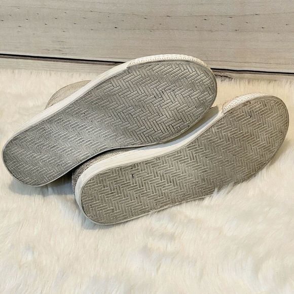 LOEFFLER RANDALL Devin Sneakers SZ 6 Lizard Embossed Designer High Top Sneakerss - Picture 8 of 9